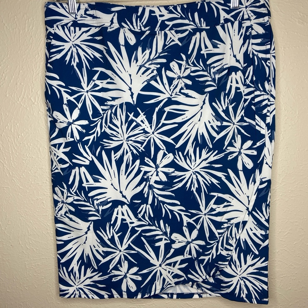 Ripskirt Hawaii Length 3 Size XL Tropical Palms Navy Limited Edition Print